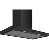 Bosch DWB95CC60B Black, 90cm wide, Box Design, push buttons, 3 speeds, LED lights. Optional Long-lif