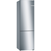 Bosch KGN392LEBG 60cm 70/30 Total No Frost Fridge Freezer - Stainless Steel Look