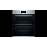 Bosch NBS533BS0B Series 4 Built-Under Double Electric Oven