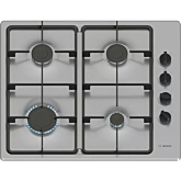 Bosch PBP6B5K60 60cm Stainless Steel Gas Hob