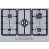 Bosch PGQ7B5K90 75cm Stainless Steel Gas Hob