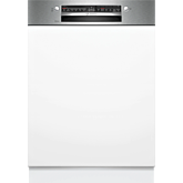 Bosch SMI2HTS06G Stainless steel, 6 programmes, Vario baskets, 5 options, 46dB, 9L, 13 place setting