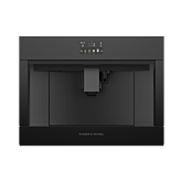 Fisher And Paykel EB60MSB1 , Compact 'Bean to Cup' Coffee Centre, Minimal (Black Glass), 100mm fasci