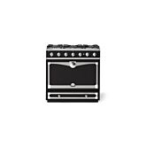 LaCornue 88510 ALBERTINE DF MATT BLACK Chrome EU