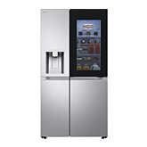 LG GSXE91BSAD Side By Side 91.3cm Non Plumbed - Fridge Freezer - Brushed Steel