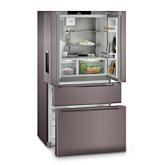 Liebherr MBTSDI9528 TerraSteel, 2 Door/2 Drawer, Water + Ice Center (Fixed Water Connection), BioFre