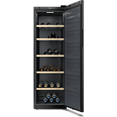 Miele KWT4584ESW , Freestanding conditioning appliance, Black casing and front, 229 bottle capacity,