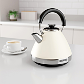 Morphy Richards 100132 1.5 Litres Venture Pyramid Rapid Boil Kettle - Cream