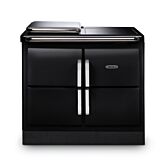 Rayburn RRE100-3IMID MIDNIGHT Fully electric, two zone induction, one boiling/simmer plate, 3 ovens
