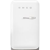 Smeg FAB5LWH5 , cm White Small 50s Style Left Hand Hinged Minibar