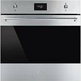 Smeg SFP6301TVX Stainless Steel, 60cm Classic Pyrolytic Multifunction Single Oven