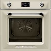 SOP6902S2PP 60cm Victoria Pyrolytic Steam Single Oven Cream
