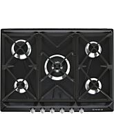 Smeg SR975NGH black, 69cm Victoria Gas Hob