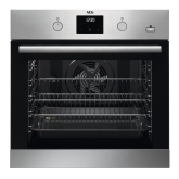 AEG BES35501EM 62.5cm Built In Electric Single Oven - Stainless Steel