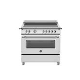 Bertazzoni HER95I1EXT Stainless Steel, Heritage 90cm Range Cooker Single Oven Induction Stainless St