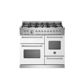 Bertazzoni MAS106L3EBIC Matt White, Master 100cm Range Cooker XG Oven Dual Fuel Matt White
