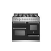 Bertazzoni MAS106L3ENEC Matt Black, Master 100cm Range Cooker XG Oven Dual Fuel Matt Black