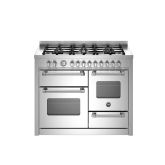 Bertazzoni MAS116L3EXC Stainless Steel, Master 110cm Range Cooker XG Oven Dual Fuel Stainless Steel