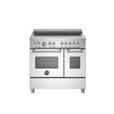 Bertazzoni MAS95I2EXC Stainless Steel, Master 90cm Range Cooker Twin Oven Induction Stainless Steel