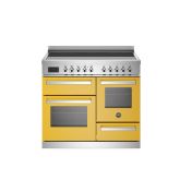 Bertazzoni PRO105I3EGIT Yellow, Professional 100cm Range Cooker XG Oven Induction Gloss Yellow