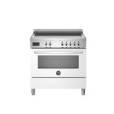 Bertazzoni PRO95I1EBIT White, Professional 90cm Range Cooker Single Oven Induction Gloss White