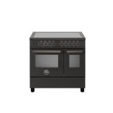Bertazzoni PRO95I2ECAT Carbonio, Professional 90cm Range Cooker Twin Oven Induction Carbonio