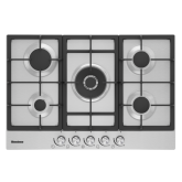 75Cm Gas Hob - Stainless Steel
