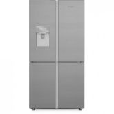 Blomberg KQD1327PX  Frost Free American Style Fridge Freezer - Brushed Steel