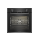 Blomberg ROEN9202DX 59.4cm Built In Electric Single Oven - Dark Steel