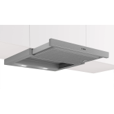 Bosch DFM063W57B Metallic silver, 60cm wide, Logo Design Handle, 3 speed , Rocker Switch Control, LE