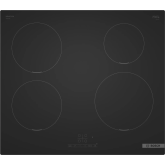 Bosch PIE61ABB5E Matt Design glass, 60cm Induction Hob, Touch Control, 4 Zones, 17 power levels, tim