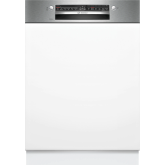 Bosch SMI2HTS06G Stainless steel, 6 programmes, Vario baskets, 5 options, 46dB, 9L, 13 place setting