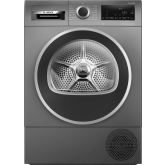 Bosch WQG245R2GB Graphite, Capacity 9kg, Heat Pump, SelfCleaning Condenser, Hygiene Plus, Half Load,