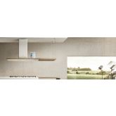 Elica BIO-ISLAND Island hood Oak/White