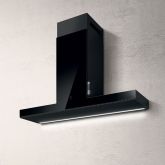 Elica HAIKU-120-BLK Wall hood Black Glass
