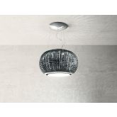 Elica INTERSTELLAR-B Island hood Black glass