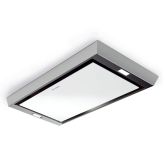 Heaven Compact EV8 X A90 (White Glass/ Stainless Steel, 90cm)  Ceiling hood