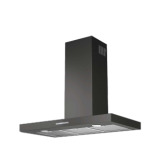 Fratelli 700310 Matt Black, CAPRI - 900mm Matt Black Chimney Hood