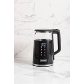Haden 1.7L Black Touch Screen Glass Kettle with Safety Features