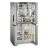 Liebherr MBSDDI9058 Steel Door, 4 Door Cross, Water + Ice Center (Fixed Water Connection), BioFresh 