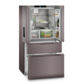 Liebherr MBTSDI9528 TerraSteel, 2 Door/2 Drawer, Water + Ice Center (Fixed Water Connection), BioFre