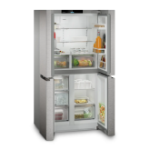 Liebherr MSDD9012 Steel Door, 4 Door Cross, EasyFresh, EasyTwist-Ice, NoFrost, VarioTempZone, 4 Free