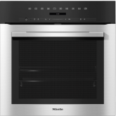Miele H7164BP Clean Steel, 12Functions,DirectSensorS,76litrecapacity,Rapidheat-up,Pyrolyticcleaning,