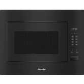 Miele M2240SC Obsidian Black, 60cmwide,80-800WMicrowave,dial,17litrecapacity,AutomaticProgrammes