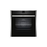 Neff B57CR22N0B Black with Stee, CircoTherm, 12 functions, electronic, ClearText, small TFT display,