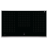 Neff T59TS61N0 Black/Stainless, N90 90cm Induction Hob