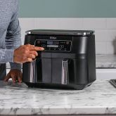 Ninja AF300UK Foodi AF300UK 7.6L Dual Zone Air Fryer and Dehydrator - Black