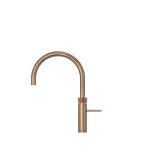 Quooker FNRPTB brass, Tap Fusion Round patinated brass