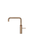 Quooker FNSPTB brass, Tap Fusion Square patinated brass