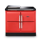Rayburn RRE100-3ITOM TOMATO Fully electric, two zone induction, one boiling/simmer plate, 3 ovens